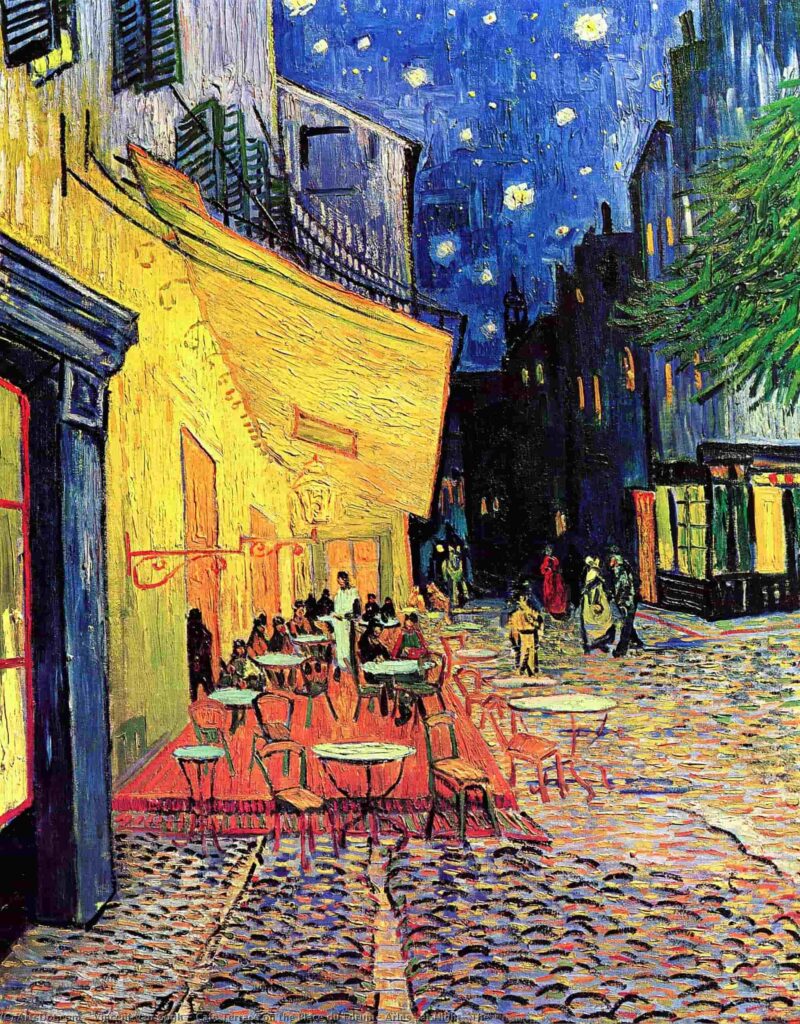 ゴッホの夜のカフェテラスの本物はどこ?
