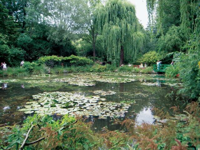 モネの庭「睡蓮の池」