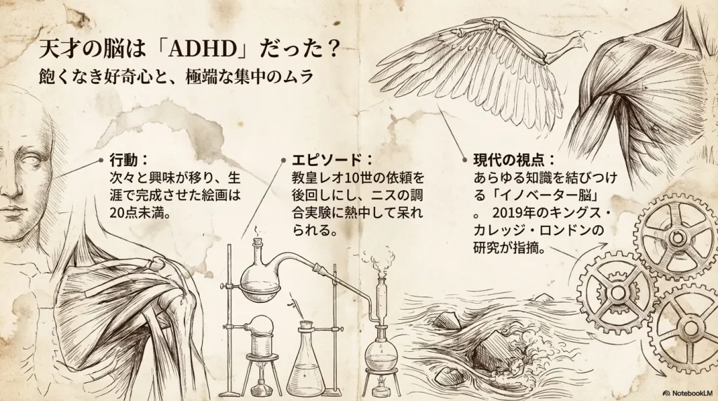 天才の正体はADHDだったのか