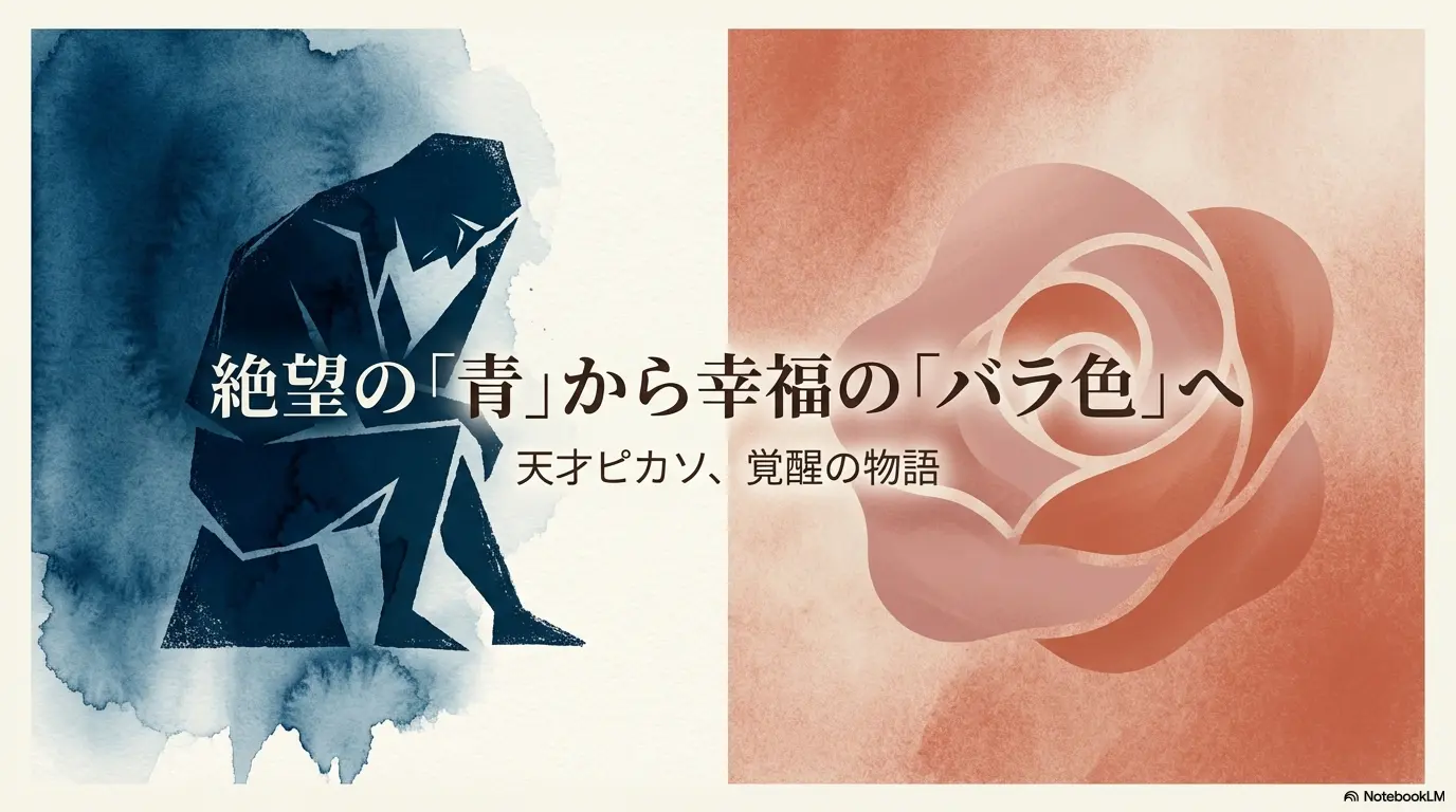 パブロ・ピカソ「バラ色の時代」解説。絶望の青から幸福の色へ変化した天才の物語。