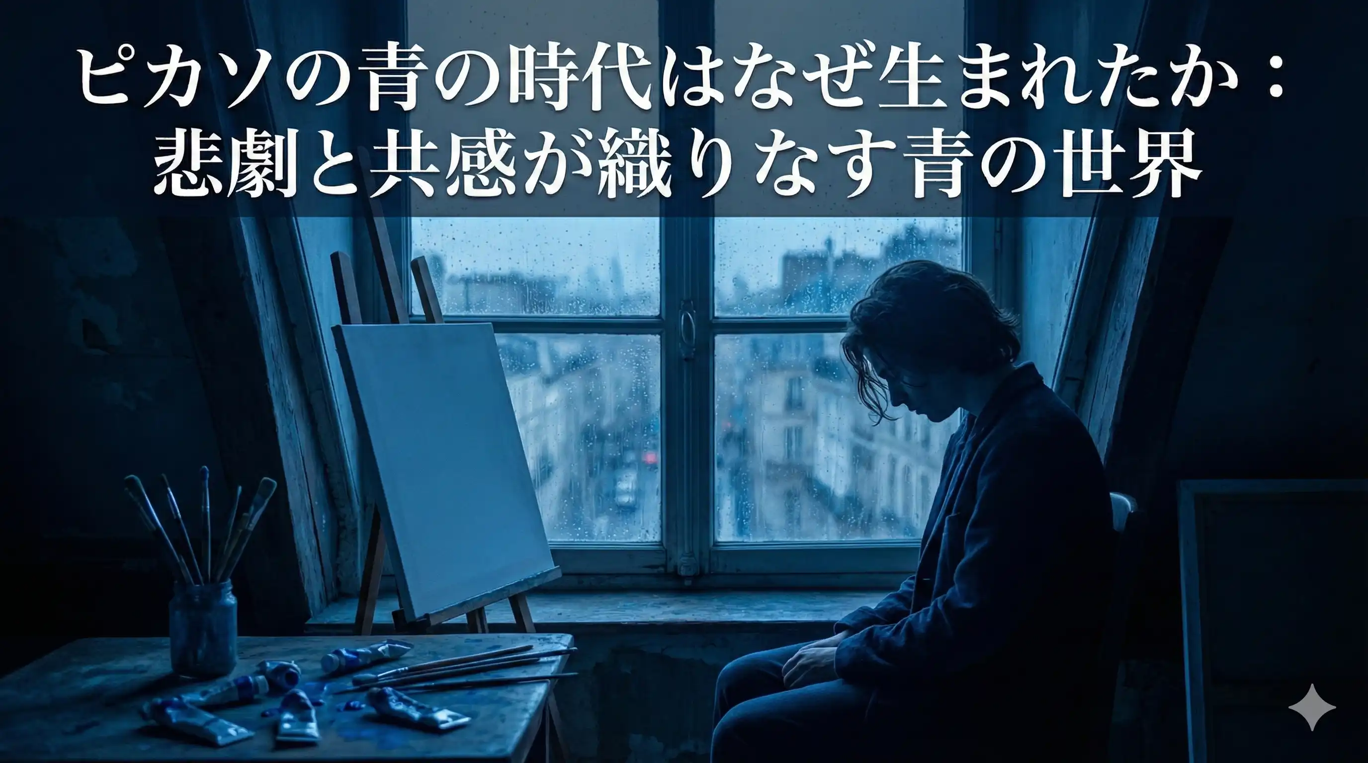 ピカソ　青の時代　なぜ