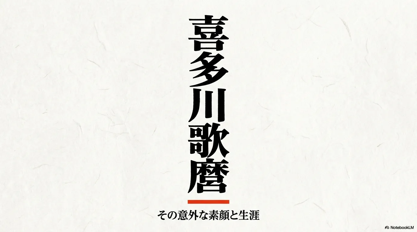 喜多川歌麿 その意外な素顔と生涯