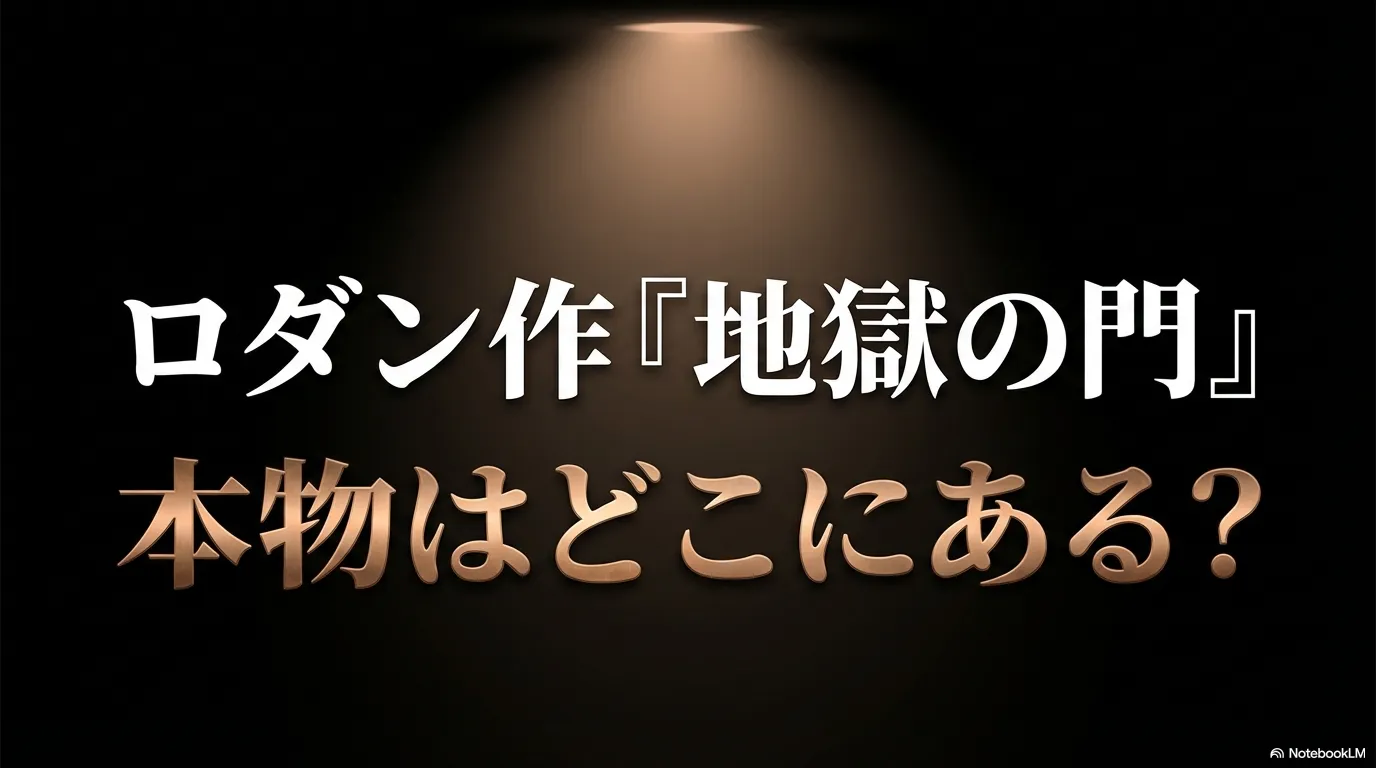 ロダン作『地獄の門』本物はどこにある?